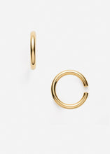 Load image into Gallery viewer, Gold-plated hoop cuff earrings