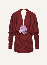 Load image into Gallery viewer, AW24 DRESS 14 BORDEAUX