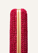 Load image into Gallery viewer, Lelia Clutch Pink Crochet