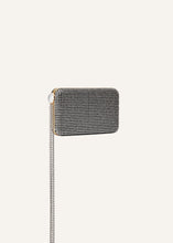 Load image into Gallery viewer, LELIA CLUTCH BLACK CRYSTALS