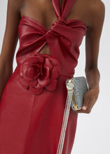 Load image into Gallery viewer, LELIA CLUTCH BLACK CRYSTALS