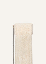 Load image into Gallery viewer, LELIA CLUTCH CREAM FRINGE CROCHET