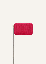 Load image into Gallery viewer, LELIA CLUTCH PINK CROCHET