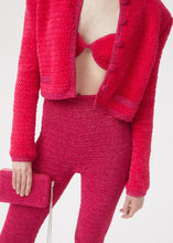 Load image into Gallery viewer, Lelia Clutch Pink Crochet