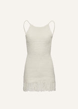 Load image into Gallery viewer, PF22 CROCHET 02 DRESS CREAM