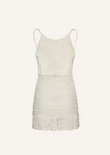 Load image into Gallery viewer, PF22 CROCHET 02 DRESS CREAM