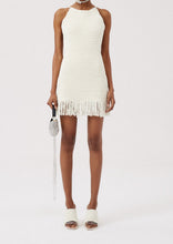 Load image into Gallery viewer, PF22 CROCHET 02 DRESS CREAM