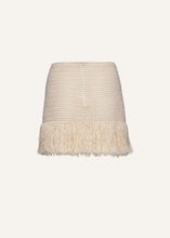 Load image into Gallery viewer, PF22 CROCHET 03 SKIRT CREAM