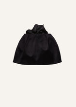 Load image into Gallery viewer, Exaggerated mini skirt in black