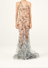Load image into Gallery viewer, PF23 DRESS 31 GREY PRINT