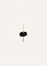 Load image into Gallery viewer, Micro pearl Magda bag in black satin