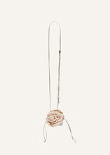 Load image into Gallery viewer, Micro pearl Magda bag in cream crochet
