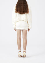 Load image into Gallery viewer, RE23 KNITWEAR 11 SKIRT CREAM