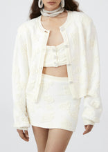 Load image into Gallery viewer, RE23 KNITWEAR 11 SKIRT CREAM