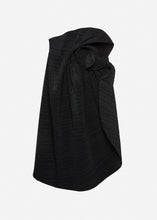 Load image into Gallery viewer, Flower detail midi skirt in black
