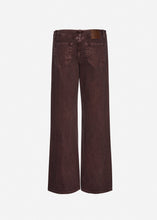 Load image into Gallery viewer, Ultra-low-waist wide-leg denim in brown
