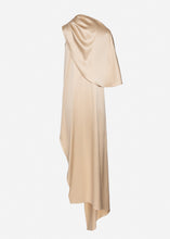 Load image into Gallery viewer, Cape mini dress in beige
