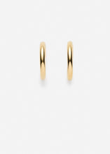 Load image into Gallery viewer, Gold-plated hoop cuff earrings
