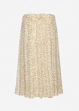 Load image into Gallery viewer, Sheer midi skirt in cream dots
