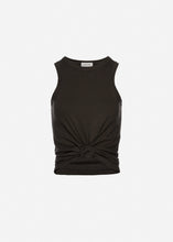 Load image into Gallery viewer, Knotted tank top in grey
