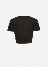 Load image into Gallery viewer, Knotted t-shirt in grey
