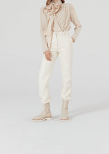 Load image into Gallery viewer, Lug nubuck ankle boots in cream
