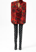 Load image into Gallery viewer, AW22 BLAZER 04 RED PRINT
