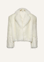 Load image into Gallery viewer, AW22 COAT FAUX FUR 03 WHITE
