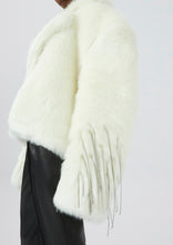 Load image into Gallery viewer, AW22 COAT FAUX FUR 03 WHITE
