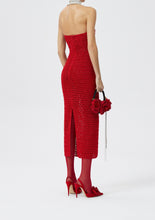 Load image into Gallery viewer, AW22 DRESS 15 RED CROCHET

