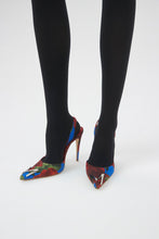 Load image into Gallery viewer, AW22 HIGH HEELS PUMPS BLUE PRINT

