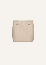 Load image into Gallery viewer, AW22 KNITWEAR 07 SKIRT BEIGE
