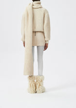 Load image into Gallery viewer, AW22 KNITWEAR 07 SKIRT BEIGE
