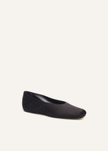 Load image into Gallery viewer, AW23 BALLET FLATS BLACK EMBROIDERY
