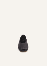 Load image into Gallery viewer, AW23 BALLET FLATS BLACK EMBROIDERY
