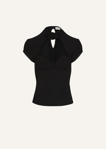 AW23 BLOUSE 01 BLACK