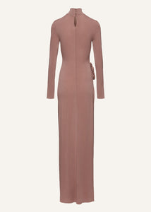 AW23 DRESS 19 BROWN