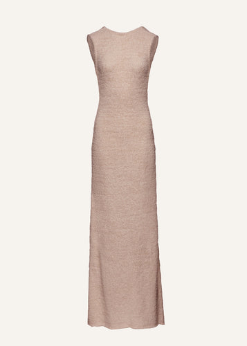 AW23 KNITWEAR 08 DRESS BEIGE