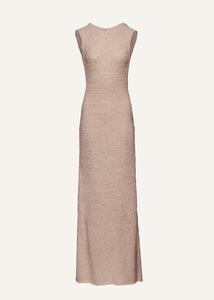 AW23 KNITWEAR 08 DRESS BEIGE