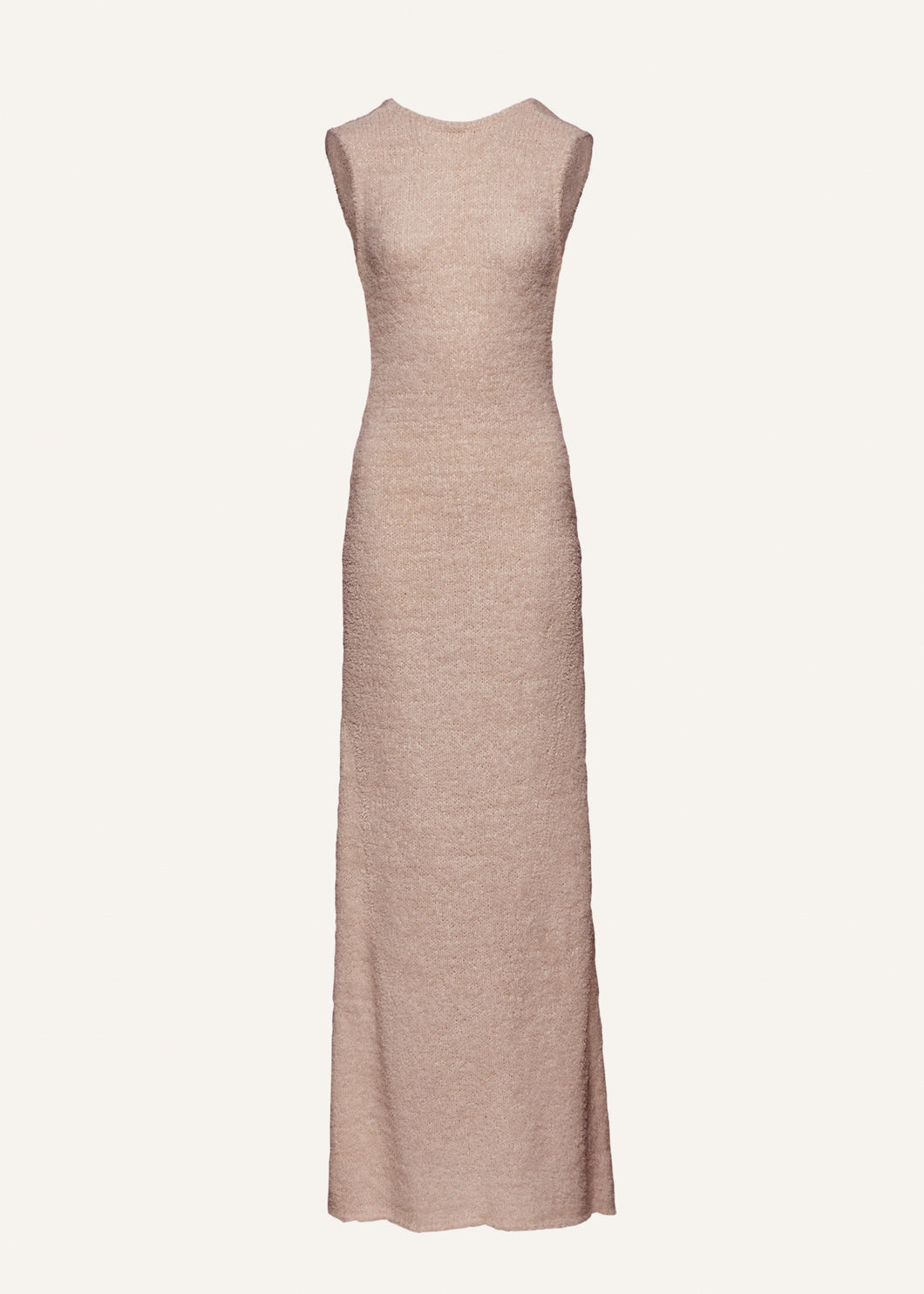 AW23 KNITWEAR 08 DRESS BEIGE