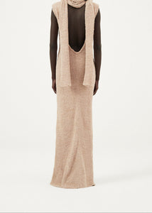 AW23 KNITWEAR 08 DRESS BEIGE