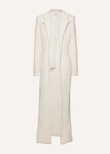 AW23 KNITWEAR 13 COAT CREAM