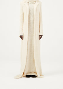 AW23 KNITWEAR 13 COAT CREAM
