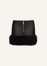 Load image into Gallery viewer, AW23 LEATHER 10 SKIRT BLACK
