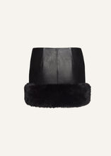 Load image into Gallery viewer, AW23 LEATHER 10 SKIRT BLACK

