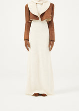Load image into Gallery viewer, AW23 LEATHER 11 SHEARLING JACKET BEIGE
