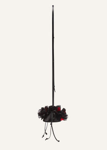 AW23 MICRO MAGDA BAG BLACK EMBROIDERY