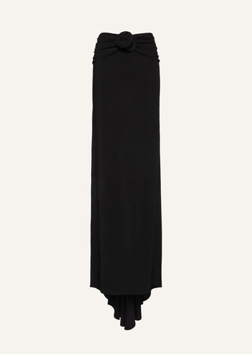 AW23 SKIRT 02 BLACK