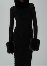 Load image into Gallery viewer, AW24 DRESS 18 BLACK
