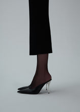 Load image into Gallery viewer, AW24 HIGH MULES LEATHER BLACK
